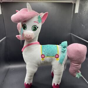 Nella the Princess Knight Nickelodeon Plush Figure Trinket Unicorn 14" Tall NEW